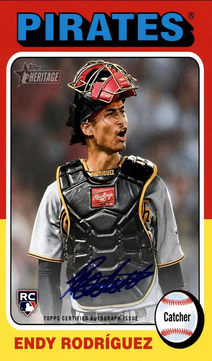 Endy Rodríguez 2024 topps Topps Heritage