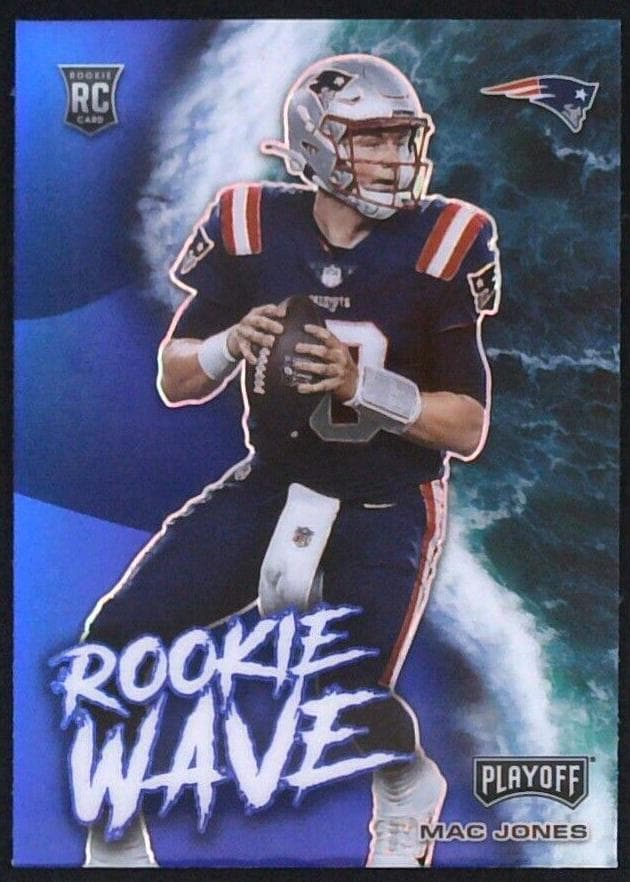 Mac Jones 2021 panini Panini Playoff