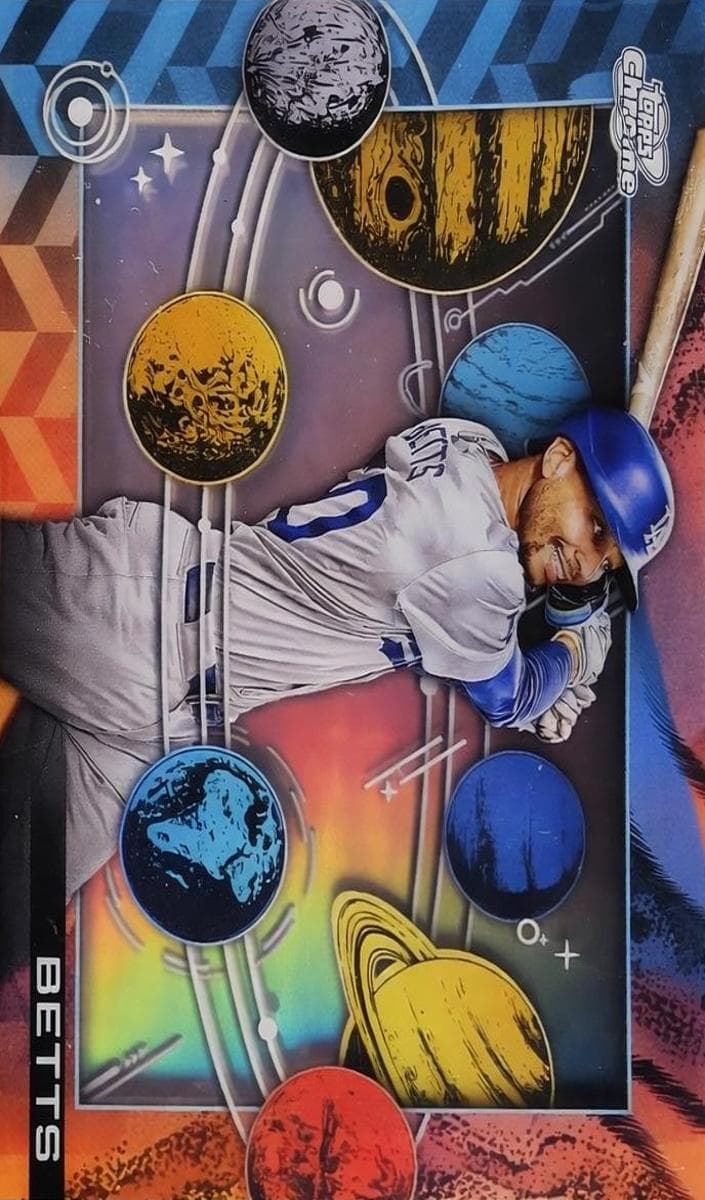 Mookie Betts 2025 topps Topps Cosmic Chrome