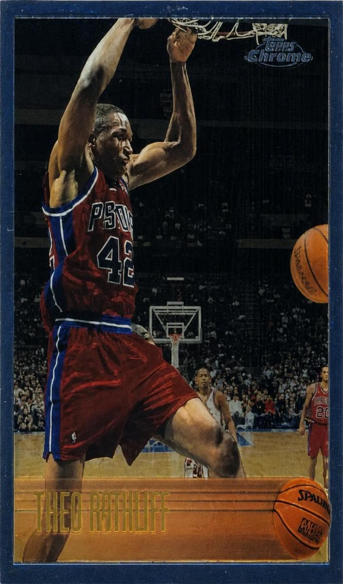 Theo Ratliff 1996 topps Chrome