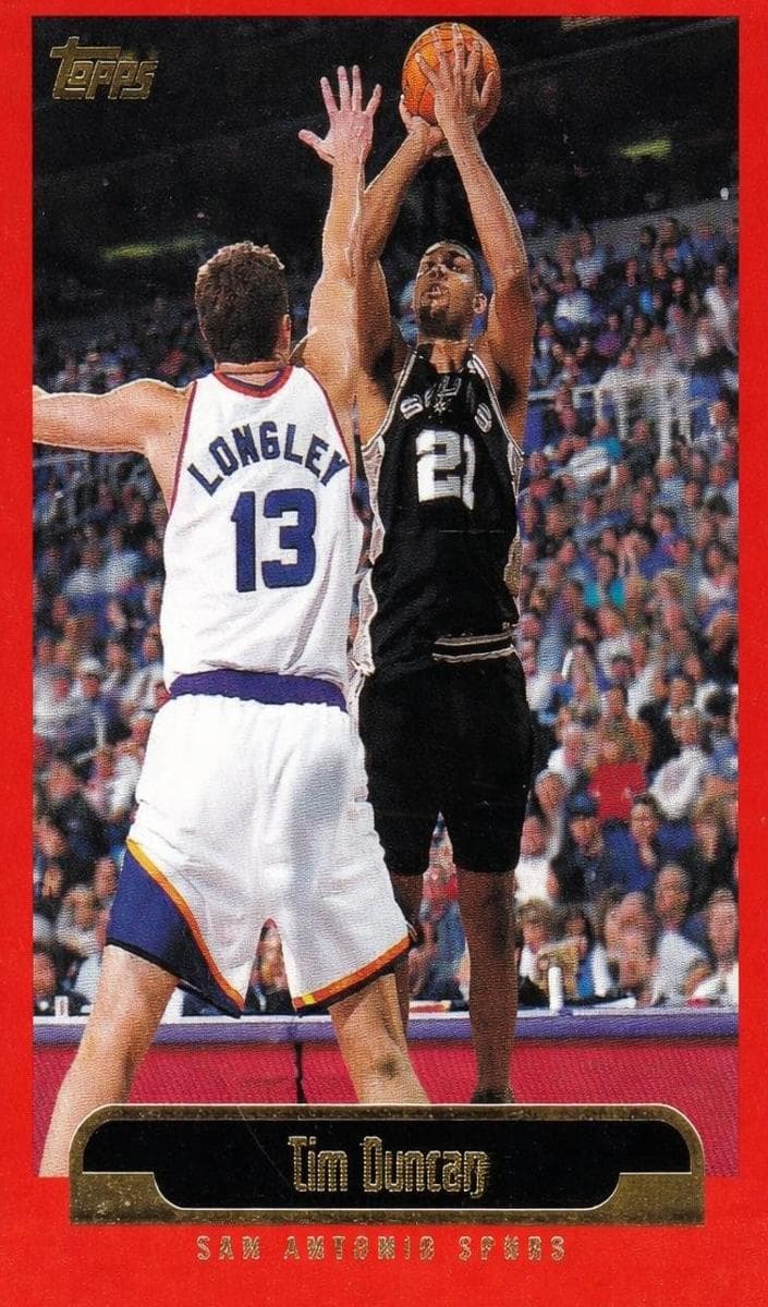 Tim Duncan 1999 topps Topps