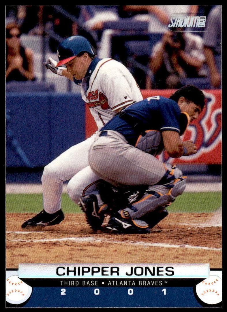 Chipper Jones 2001 unknown Stadium Club