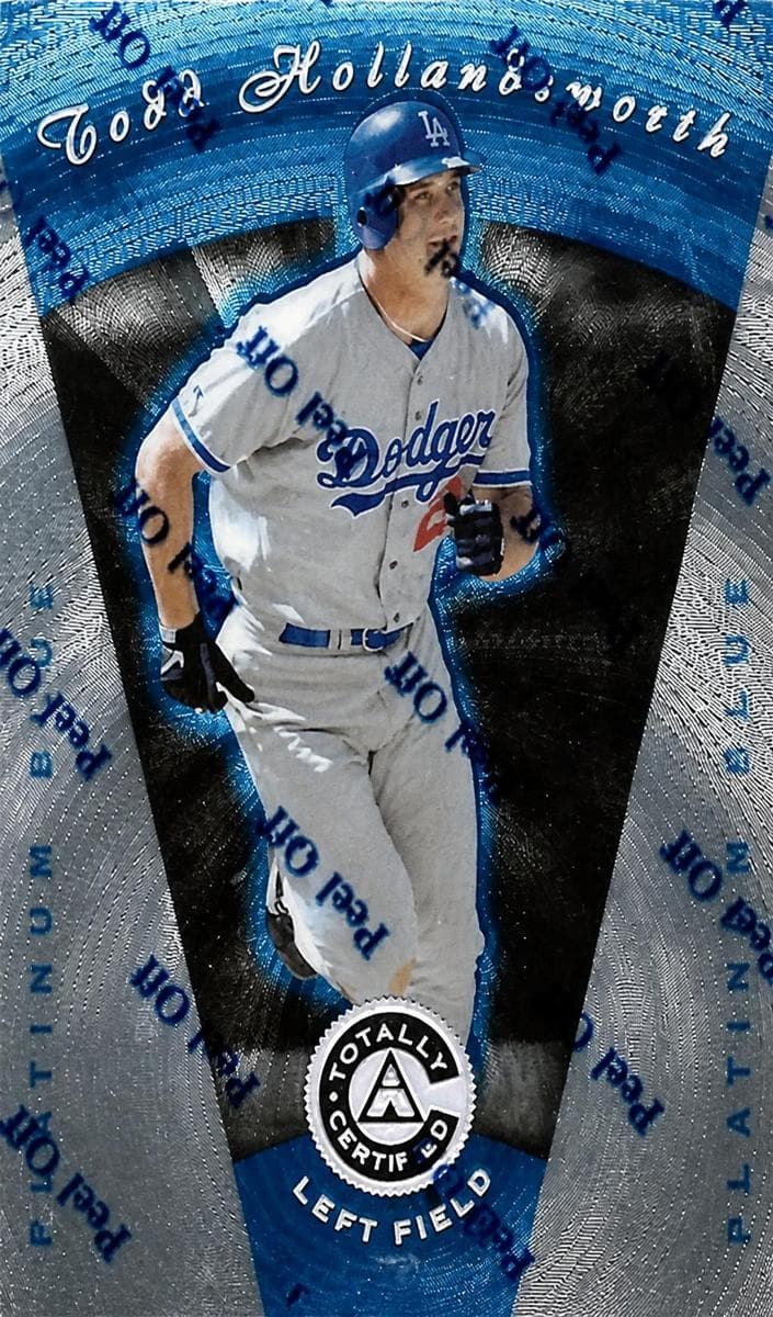 Todd Hollandsworth 1997 panini Pinnacle Totally Certified