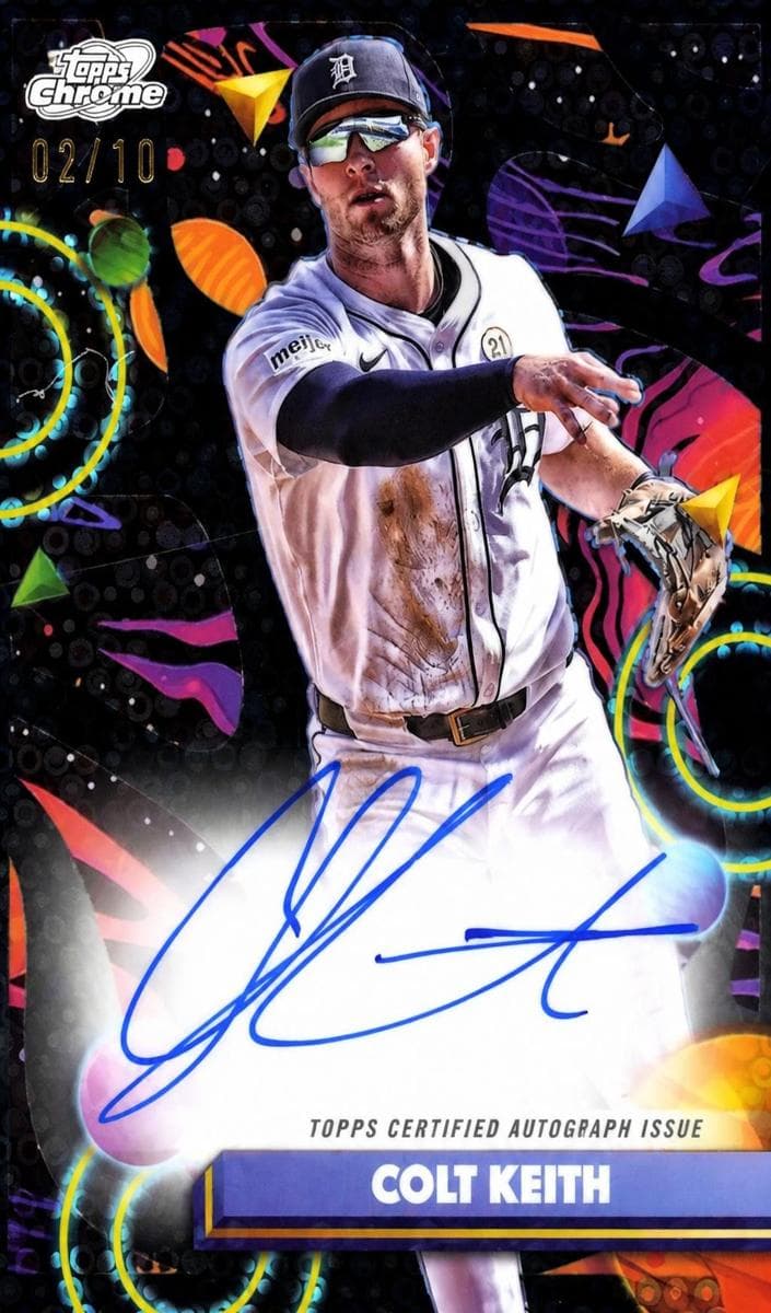 Colt Keith 2025 topps Topps Cosmic Chrome