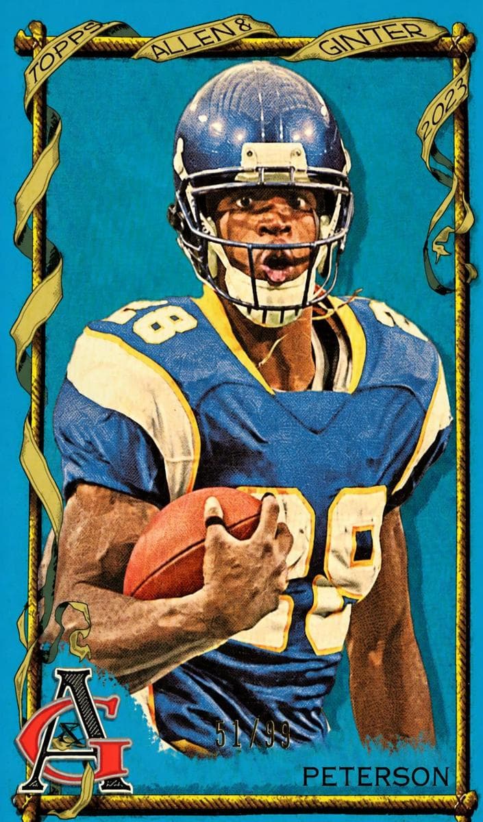 Adrian Peterson 2023 topps Topps Composite