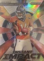 Courtland Sutton 2018 panini Prizm Instant Impact