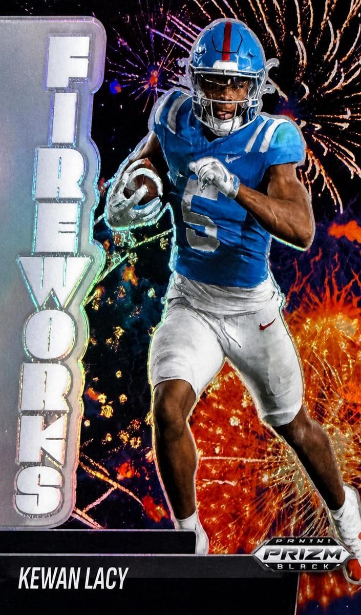 Kewan Lacy 2025 panini Panini Prizm Black