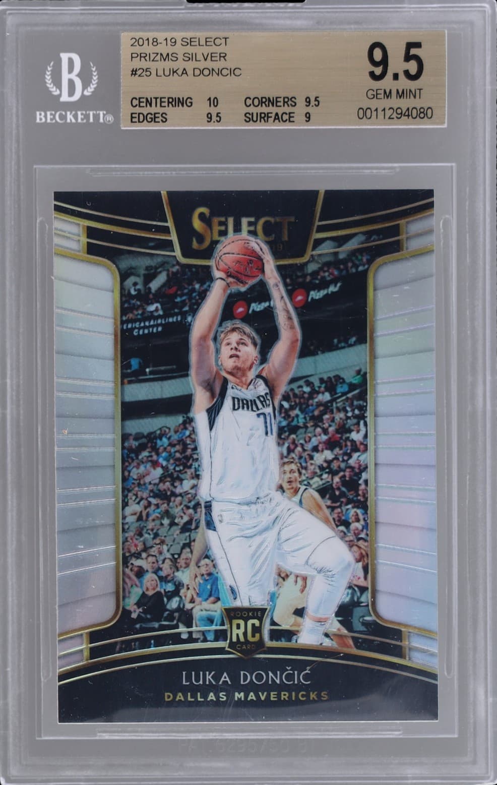 Luka Doncic Concourse 2018 Panini Select