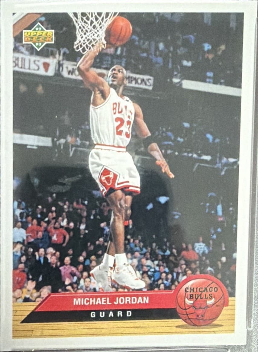Michael Jordan Bulls 1992 Upper Deck 1992 Upper Deck