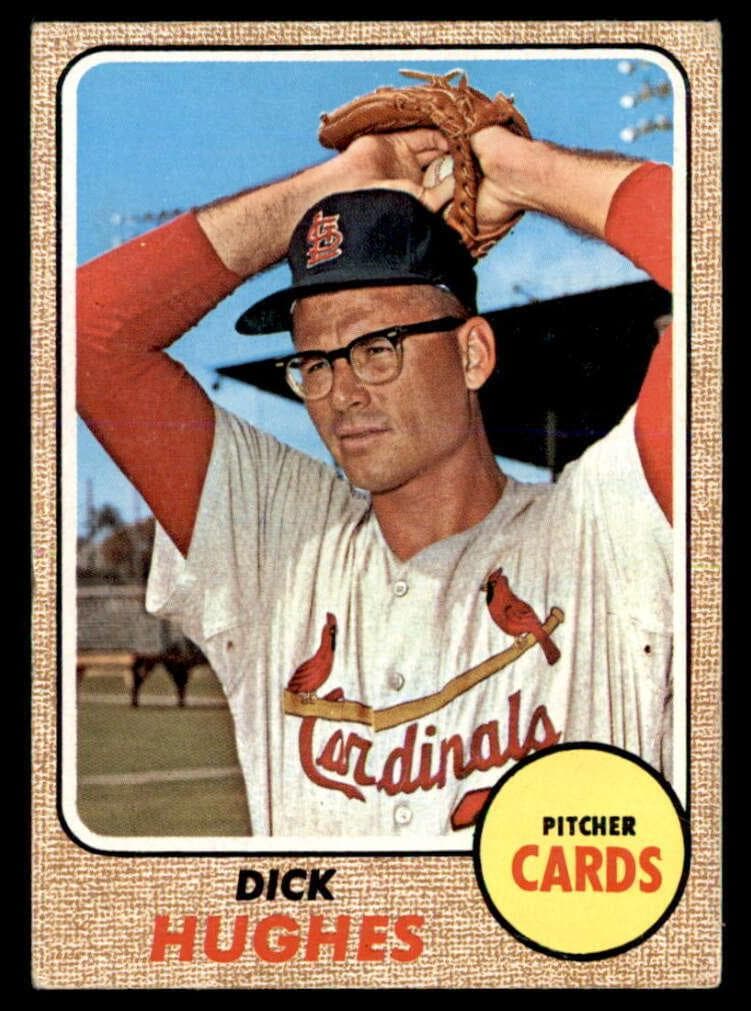 Dick Hughes 1968 topps Topps