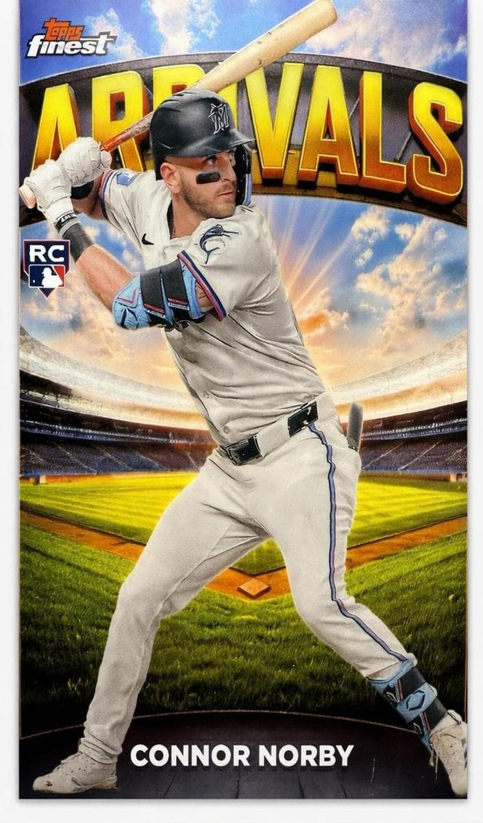 Connor Norby 2025 topps Topps Finest