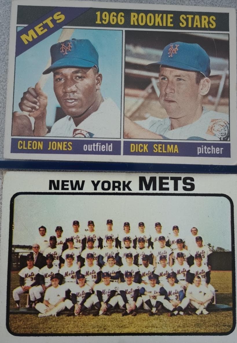 New York Mets 1973 topps Topps