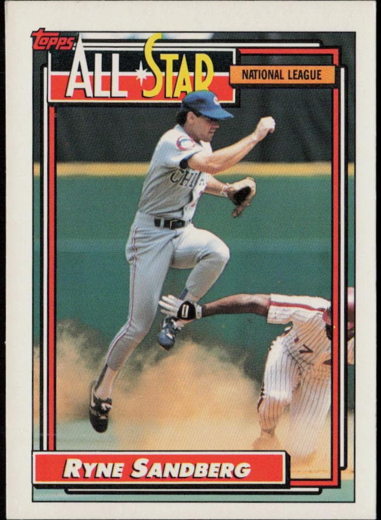 Ryne Sandberg 1992 topps Topps