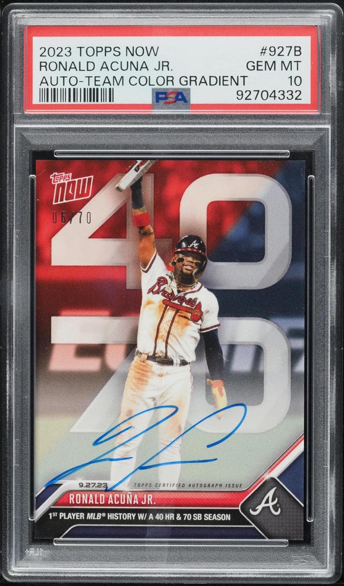 Ronald Acuna Jr. #927b