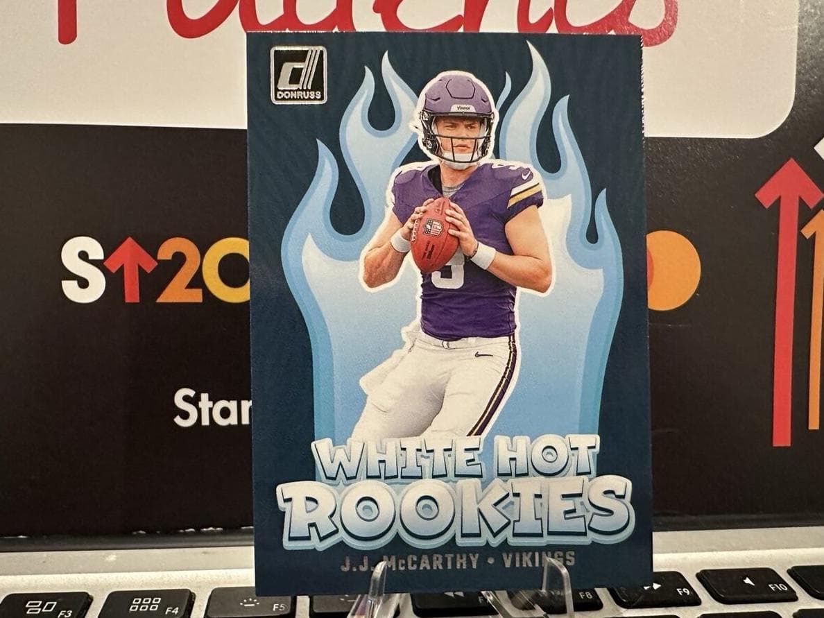 J.J. McCarthy 2024 panini Panini Donruss