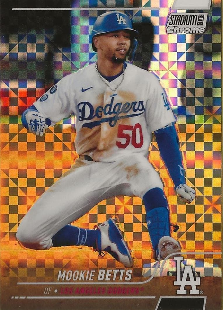 Mookie Betts 2022 unknown Stadium Club Chrome