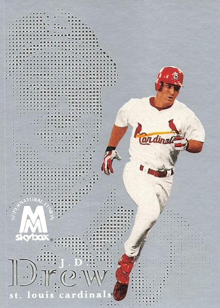 J.D. Drew 1999 fleer SkyBox Molten Metal
