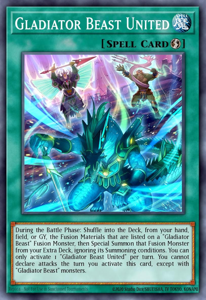 Gladiator Beast United 2019 Yu-Gi-Oh! Chaos Impact