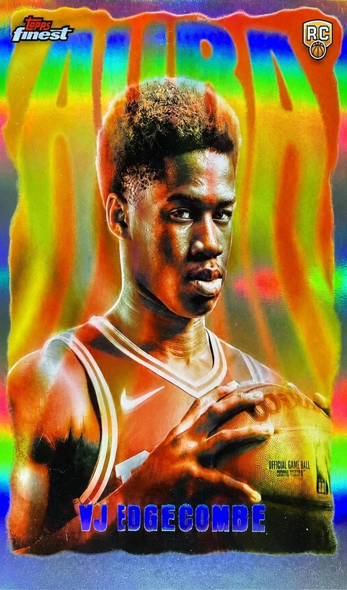 VJ Edgecombe 2025 topps Topps Finest