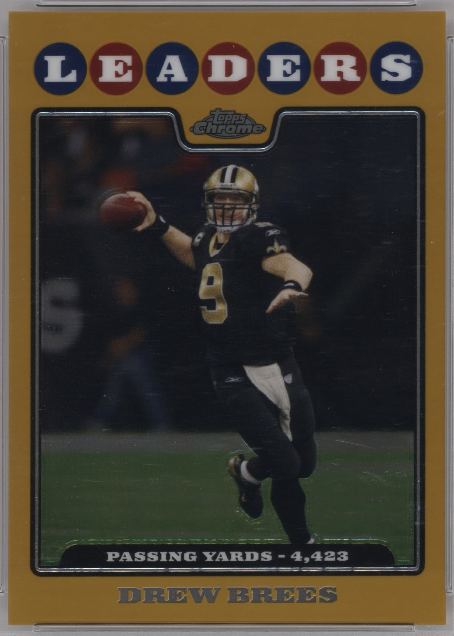 Drew Brees 2008 topps Topps Chrome