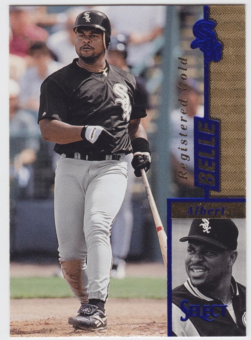 Albert Belle 1997 panini Select
