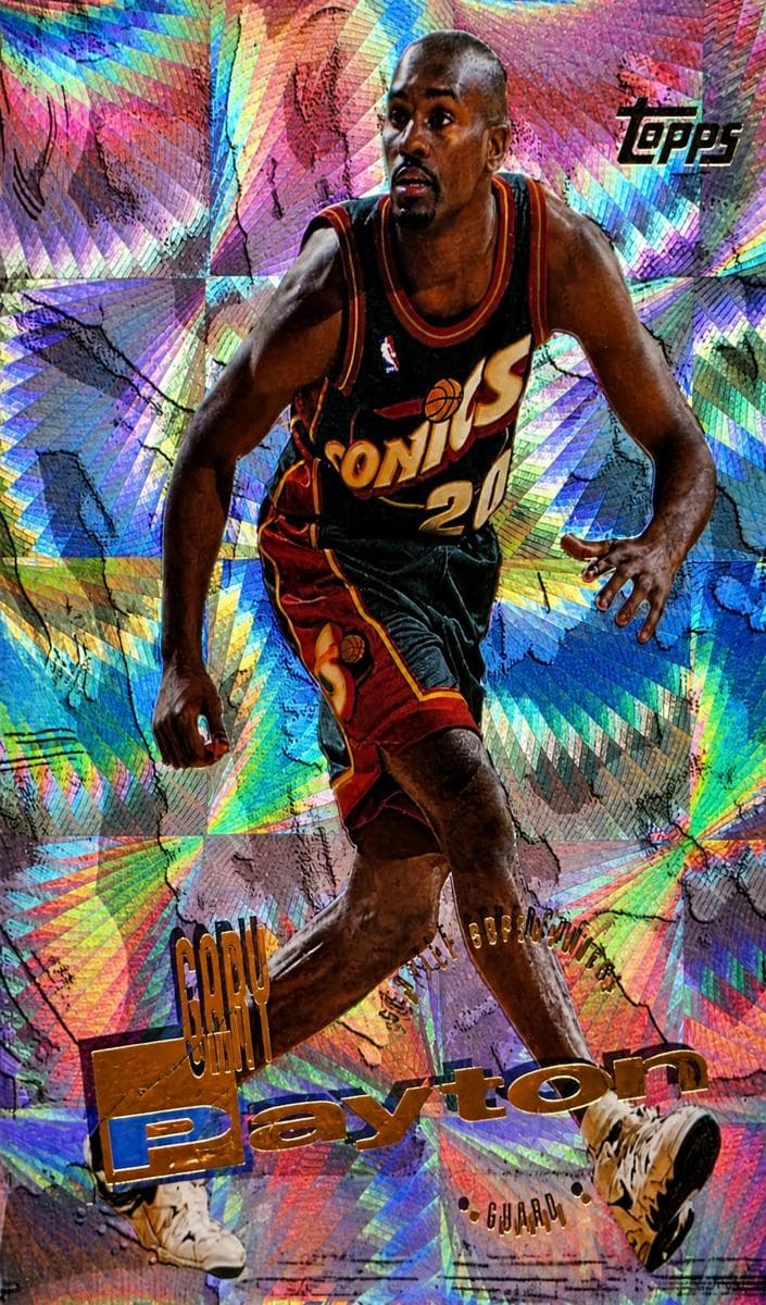 Gary Payton 1995 topps Topps