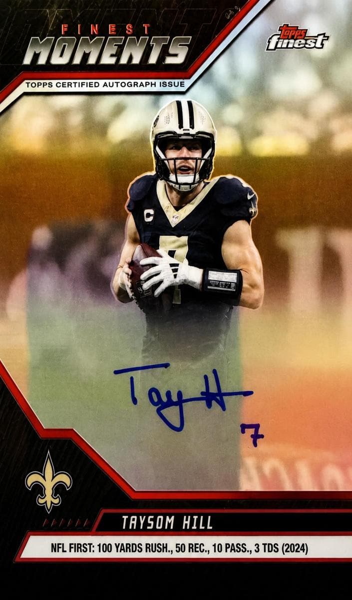 Taysom Hill 2025 unknown Finest