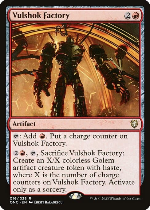 Vulshok Factory 2023 Magic: The Gathering