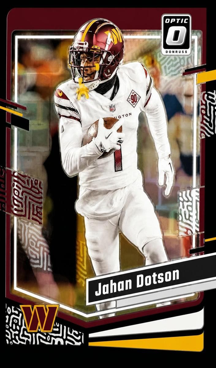 Jahan Dotson 2023 panini Donruss Optic