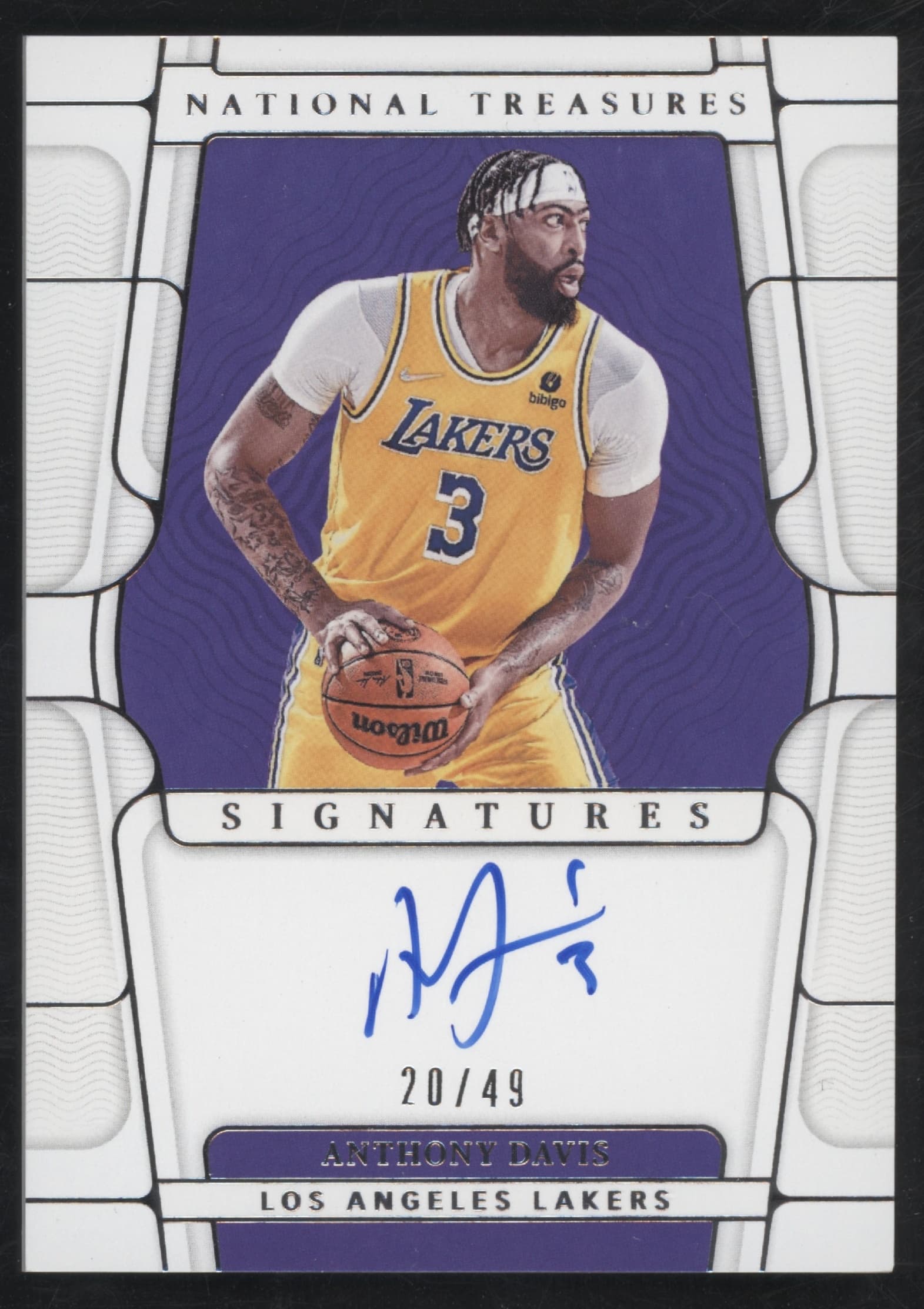 Anthony Davis 2021 panini