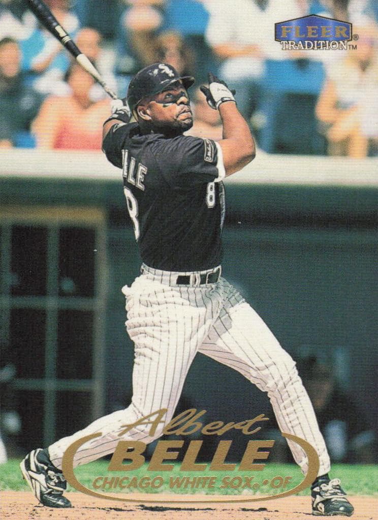 Albert Belle 1998 fleer Fleer Tradition