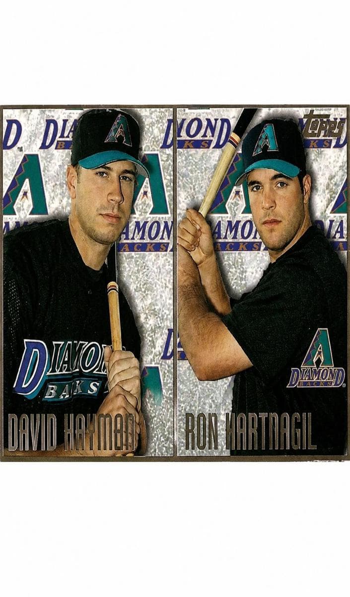 David Hayman / Ron Hartman 1997 topps Topps