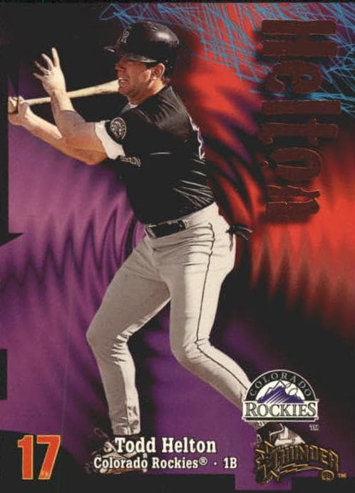 Todd Helton 1998 unknown Circa Thunder