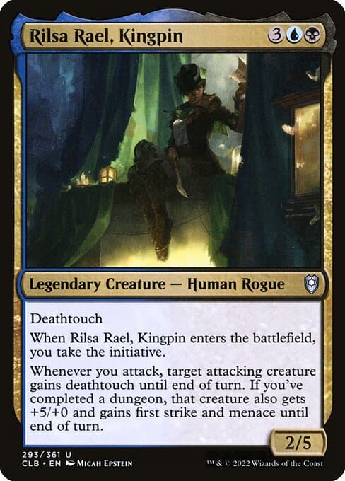 Rilsa Rael, Kingpin 2022 Magic: The Gathering Commander Legends: Battle for Baldur's Gate