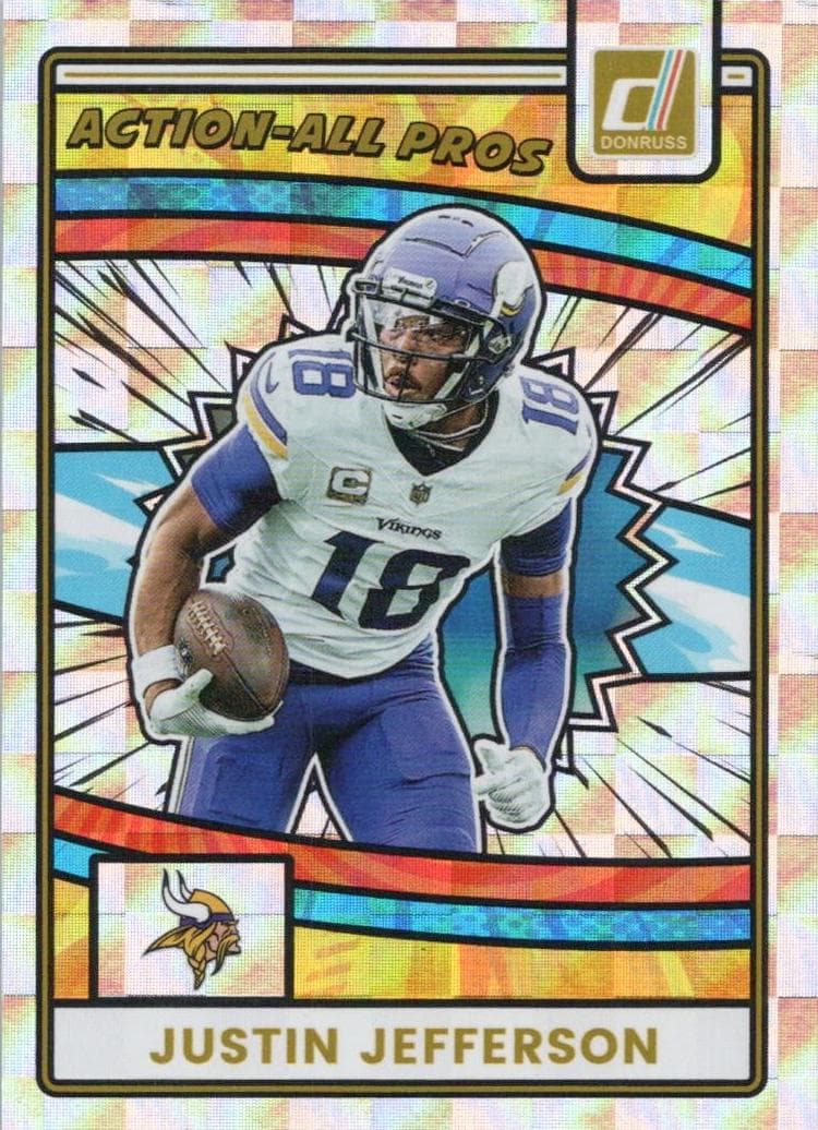 Justin Jefferson 2025 panini Donruss