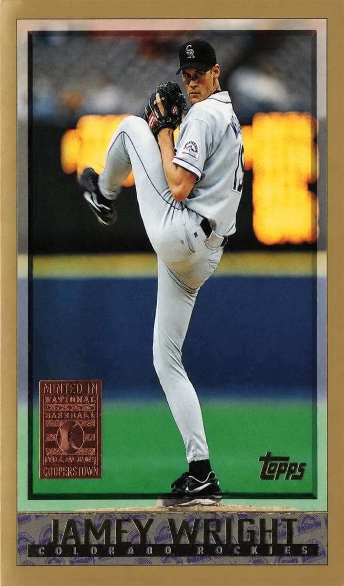 Jamey Wright 1998 topps Topps Chrome