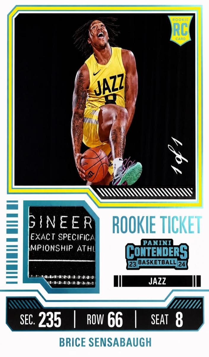 Brice Sensabaugh 2023 panini Panini Contenders
