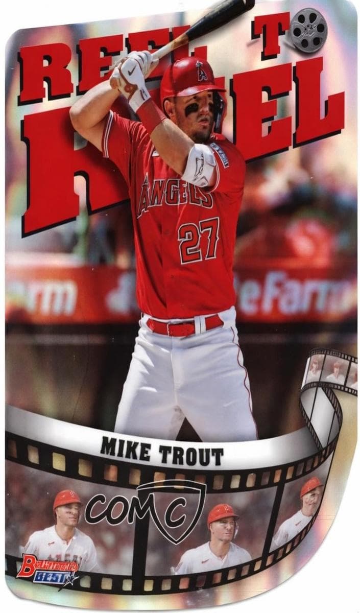 Mike Trout 2023 bowman Bowman's Best