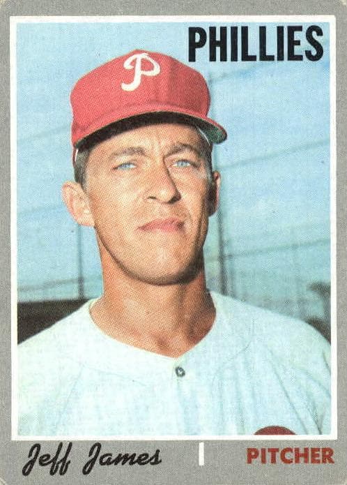 Jeff James 1970 topps Topps