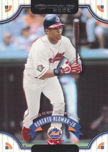Roberto Alomar 2002 panini Donruss
