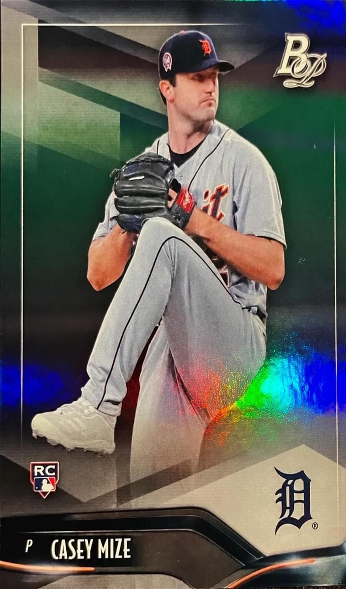 Casey Mize 2021 bowman Bowman Platinum