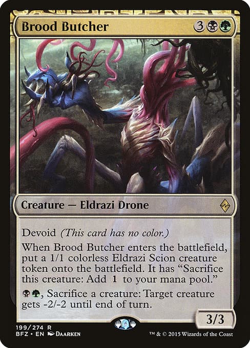 Brood Butcher 2015 Magic: The Gathering Battle for Zendikar