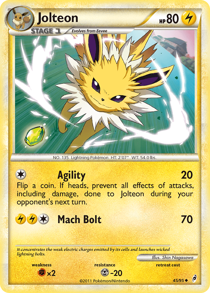 Jolteon 2011 Pokemon