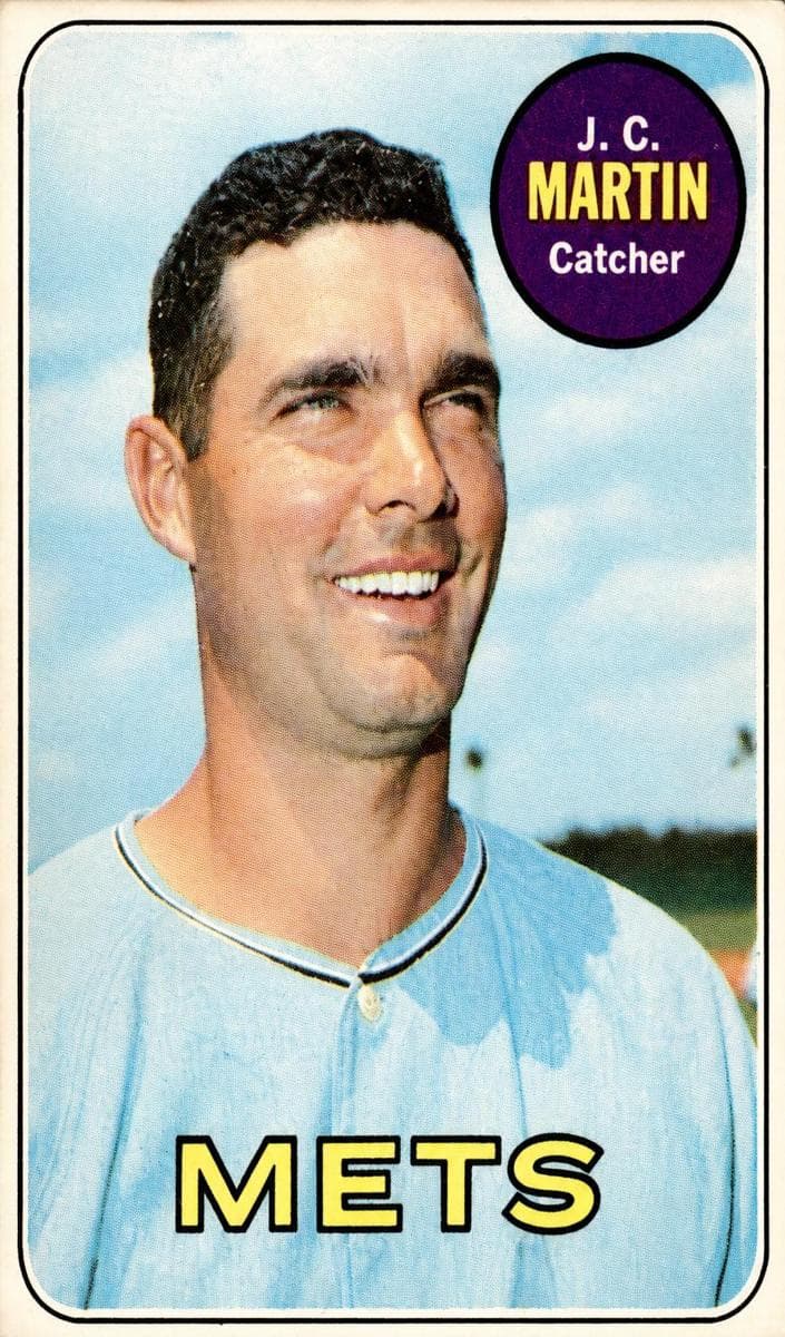 J.C. Martin 1969 topps O-Pee-Chee