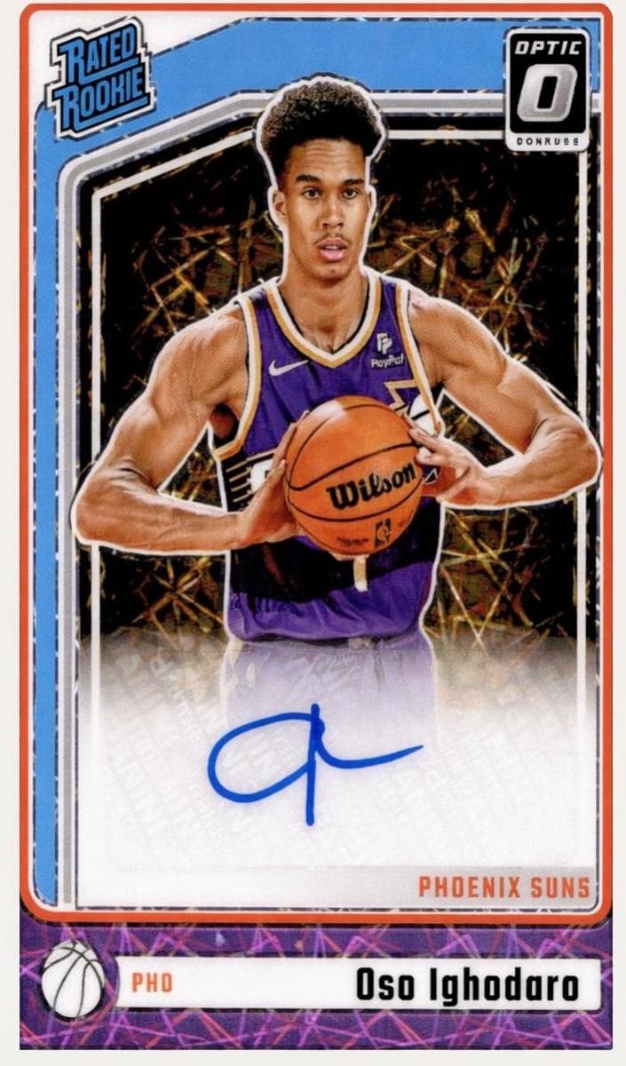 Oso Ighodaro 2024 panini Donruss Optic