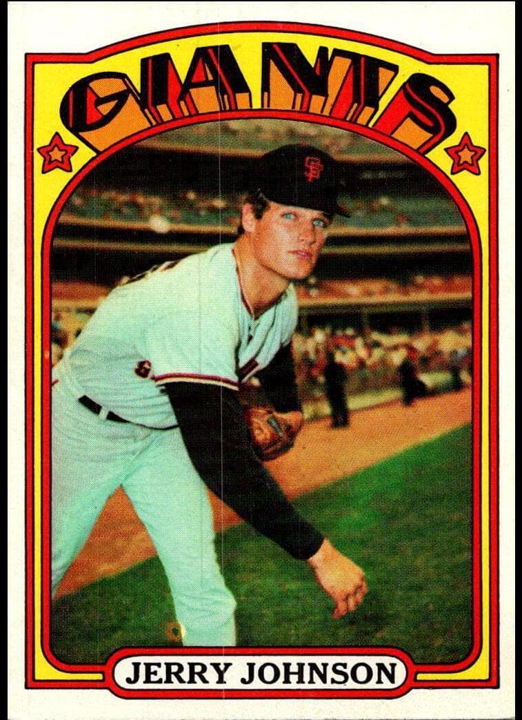 Jerry Johnson 1972 topps Topps