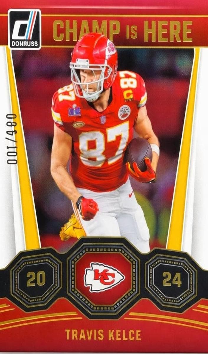 Travis Kelce 2024 panini Donruss