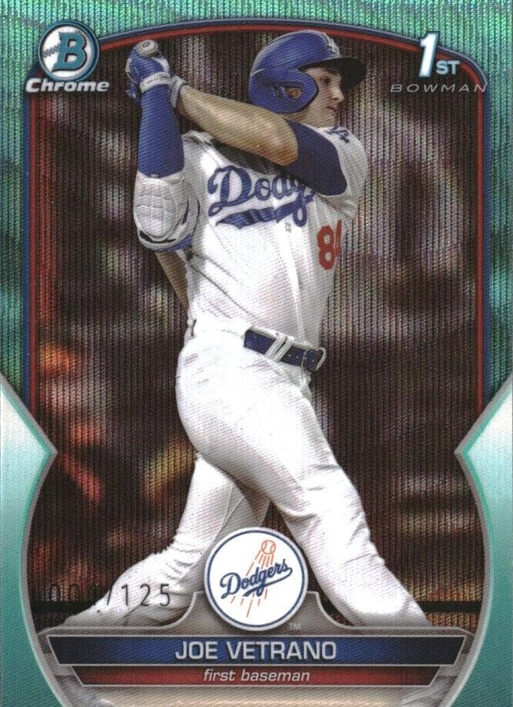 Joe Vetrano trading card