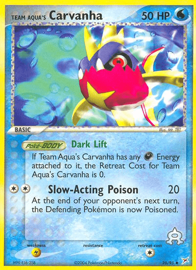 Team Aqua's Carvanha #20