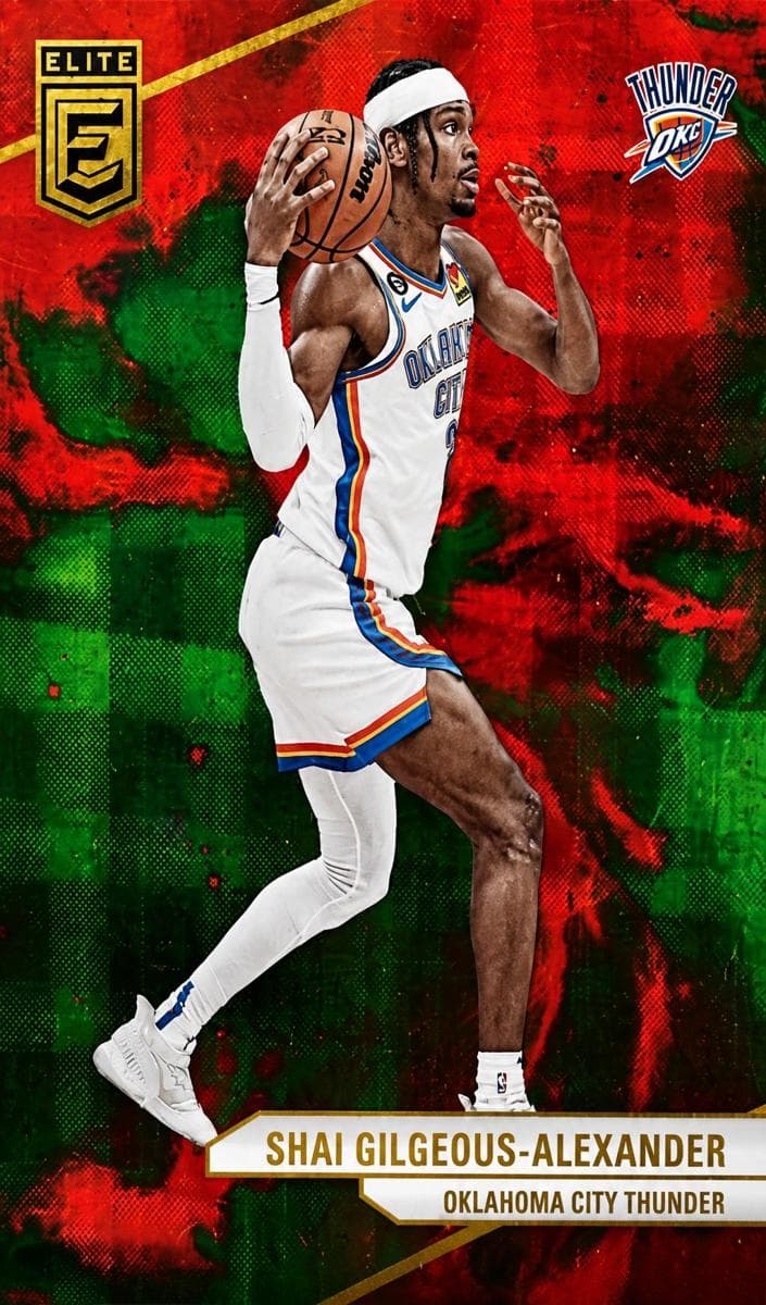 Shai Gilgeous-Alexander 2023 panini Donruss Elite